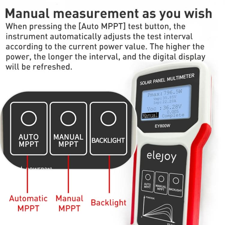 800W Solar Panel Power Supply Multimeter My Store