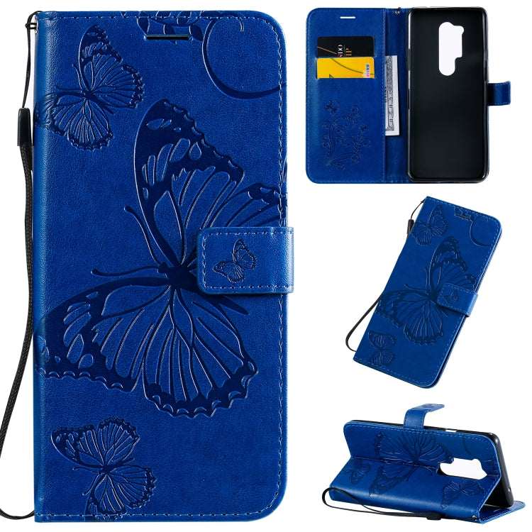 3D Butterflies Embossing Pattern Horizontal Flip Leather Case with Holder & Card Slot & Wallet & Lanyard, Series 3-Reluova