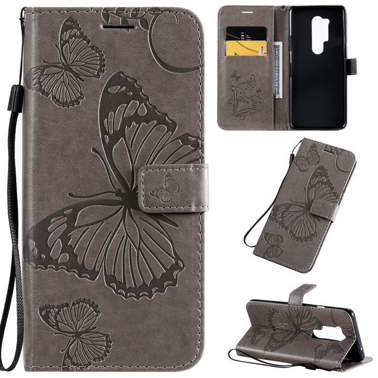 3D Butterflies Embossing Pattern Horizontal Flip Leather Case with Holder & Card Slot & Wallet & Lanyard, Series 3-Reluova