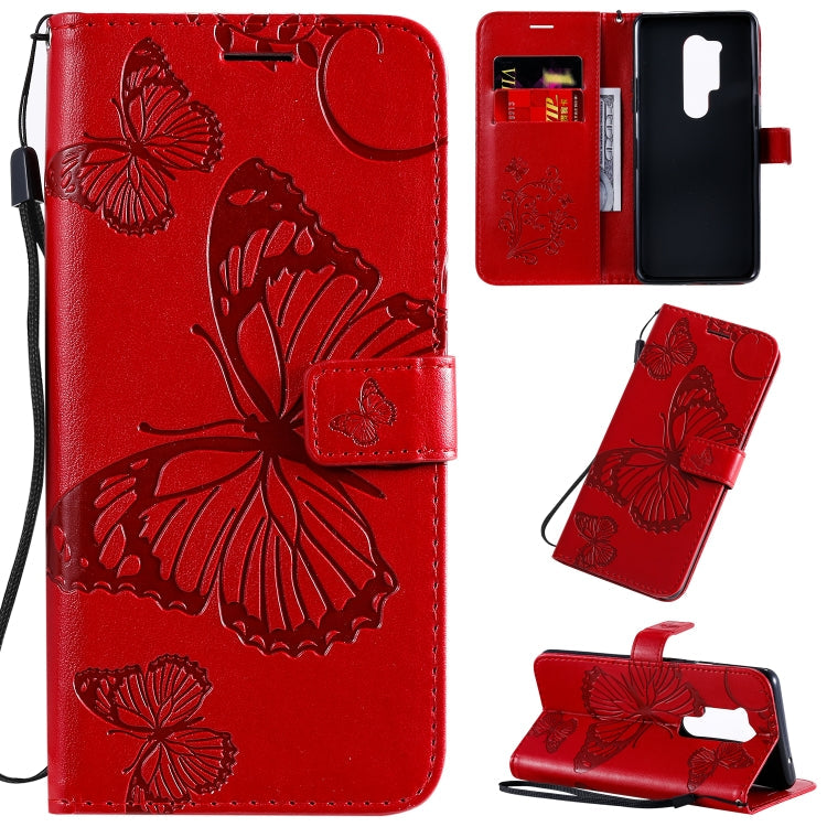 3D Butterflies Embossing Pattern Horizontal Flip Leather Case with Holder & Card Slot & Wallet & Lanyard, Series 3-Reluova