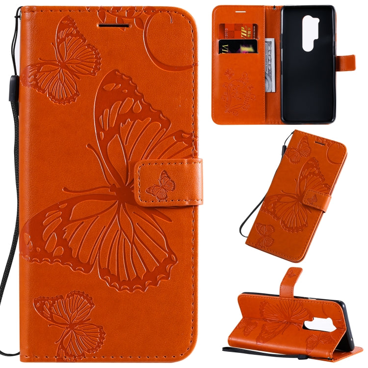 3D Butterflies Embossing Pattern Horizontal Flip Leather Case with Holder & Card Slot & Wallet & Lanyard, Series 3-Reluova