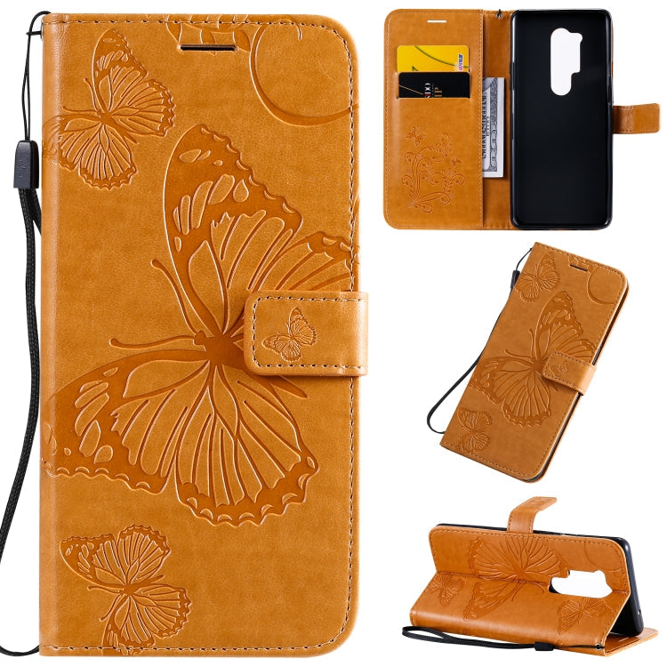 3D Butterflies Embossing Pattern Horizontal Flip Leather Case with Holder & Card Slot & Wallet & Lanyard, Series 3-Reluova