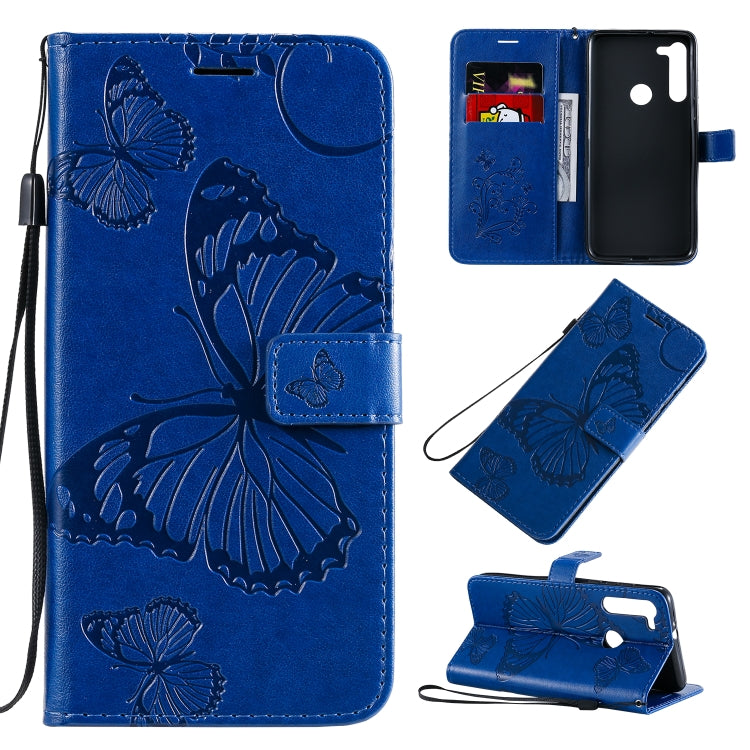 3D Butterflies Embossing Pattern Horizontal Flip Leather Case with Holder & Card Slot & Wallet & Lanyard, Series 5-Reluova