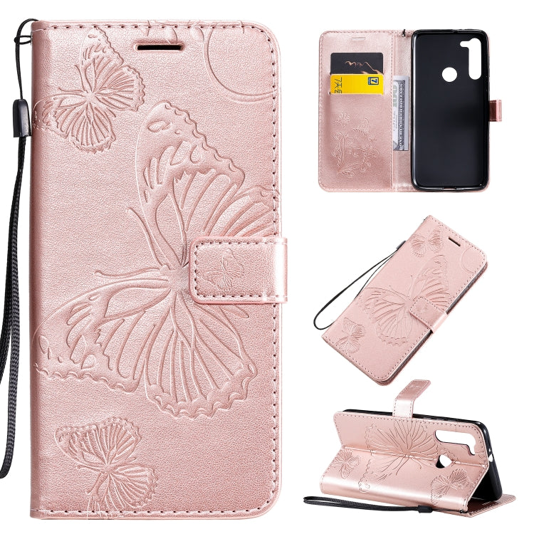 3D Butterflies Embossing Pattern Horizontal Flip Leather Case with Holder & Card Slot & Wallet & Lanyard, Series 5-Reluova