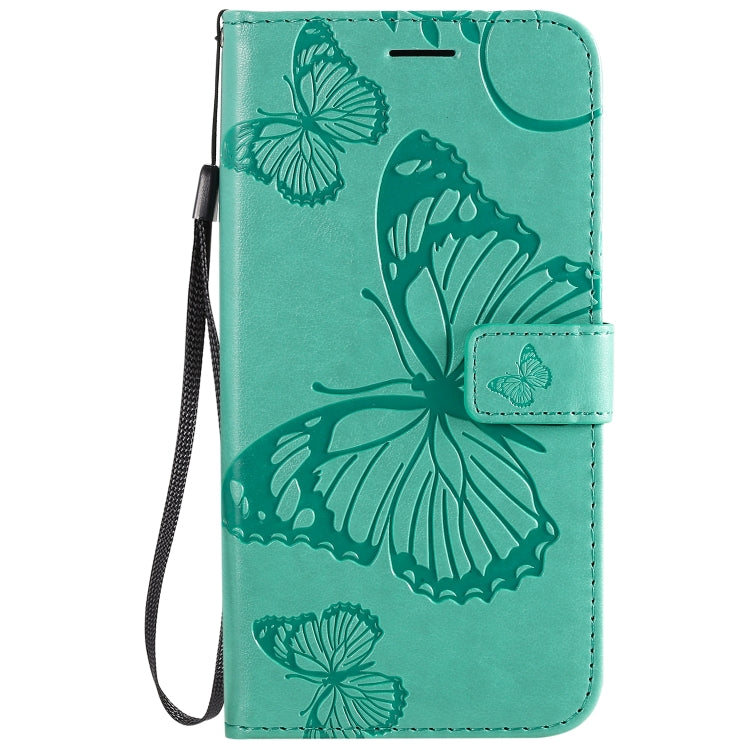 3D Butterflies Embossing Pattern Horizontal Flip Leather Case with Holder & Card Slot & Wallet & Lanyard, Series 6-Reluova