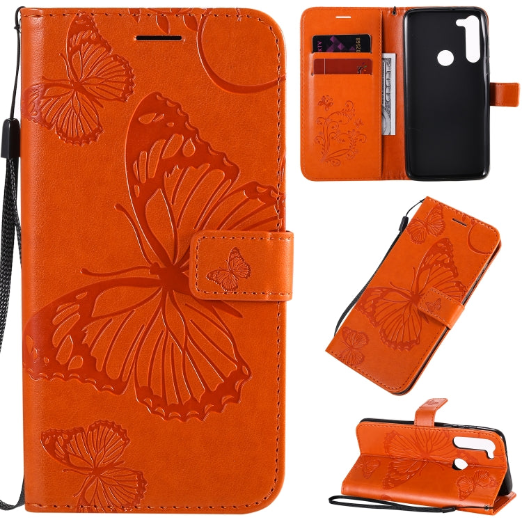 3D Butterflies Embossing Pattern Horizontal Flip Leather Case with Holder & Card Slot & Wallet & Lanyard, Series 6-Reluova