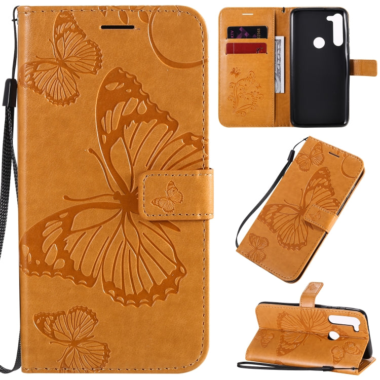 3D Butterflies Embossing Pattern Horizontal Flip Leather Case with Holder & Card Slot & Wallet & Lanyard, Series 6-Reluova