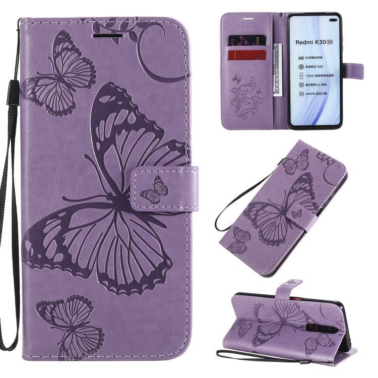 3D Butterflies Embossing Pattern Horizontal Flip Leather Case with Holder & Card Slot & Wallet & Lanyard, Series 5-Reluova