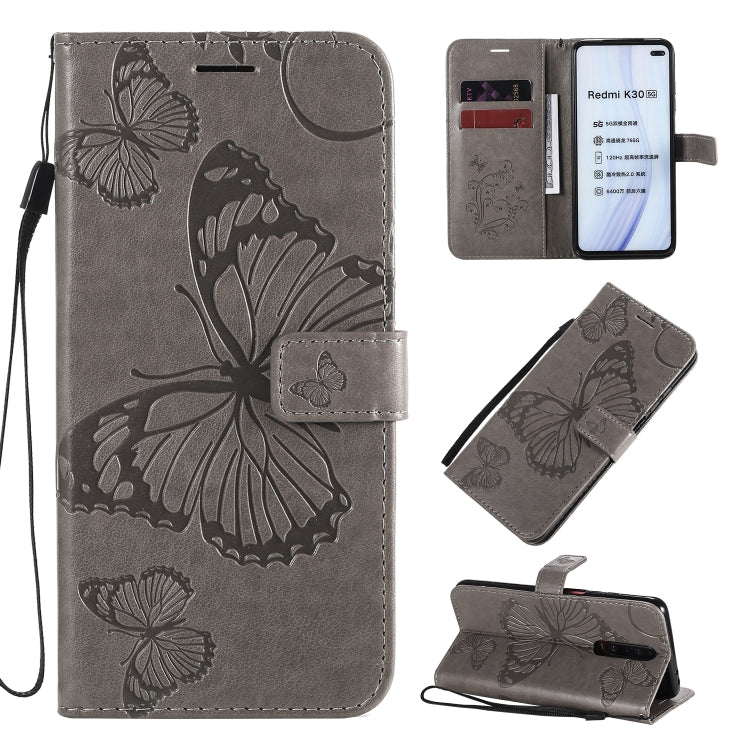 3D Butterflies Embossing Pattern Horizontal Flip Leather Case with Holder & Card Slot & Wallet & Lanyard, Series 5-Reluova