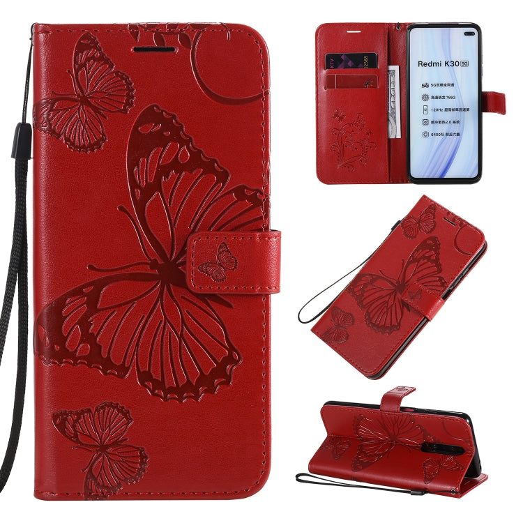 3D Butterflies Embossing Pattern Horizontal Flip Leather Case with Holder & Card Slot & Wallet & Lanyard, Series 5-Reluova