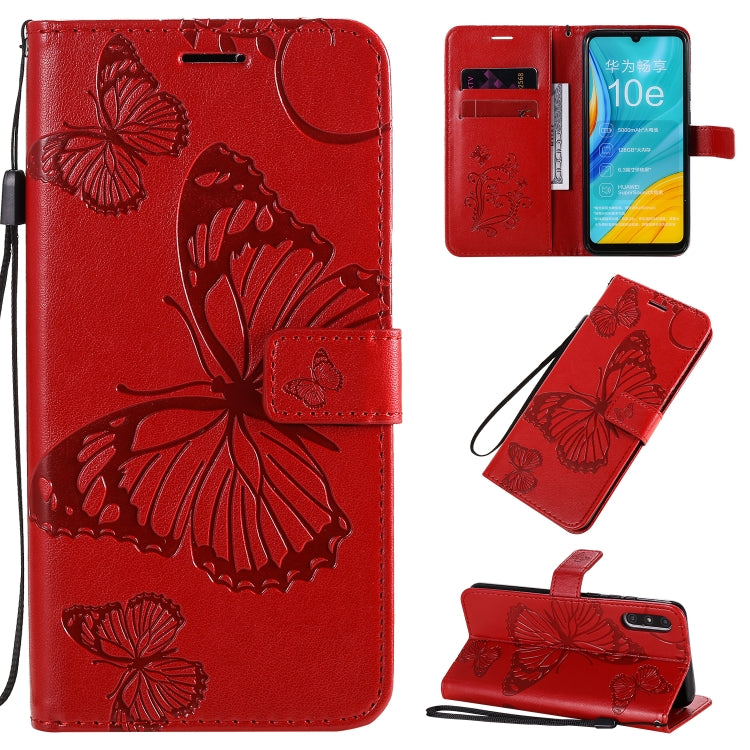 3D Butterflies Embossing Pattern Horizontal Flip Leather Case with Holder & Card Slot & Wallet & Lanyard, Series 7-Reluova