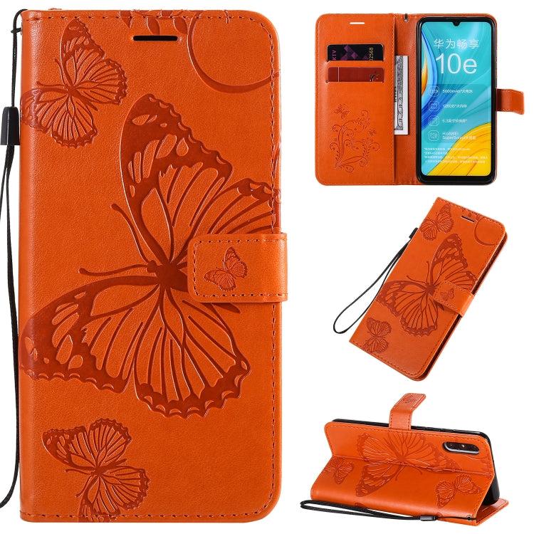 3D Butterflies Embossing Pattern Horizontal Flip Leather Case with Holder & Card Slot & Wallet & Lanyard, Series 7-Reluova