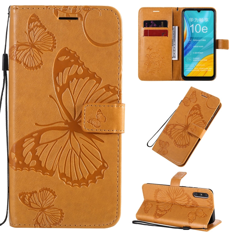 3D Butterflies Embossing Pattern Horizontal Flip Leather Case with Holder & Card Slot & Wallet & Lanyard, Series 7-Reluova