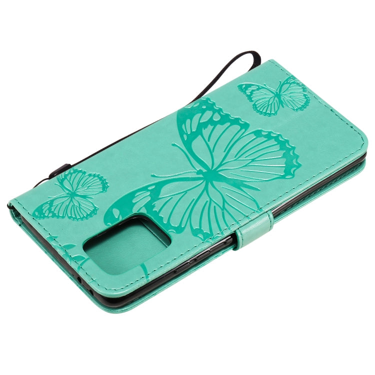 3D Butterflies Embossing Pattern Horizontal Flip Leather Case with Holder & Card Slot & Wallet & Lanyard, Series 7-Reluova