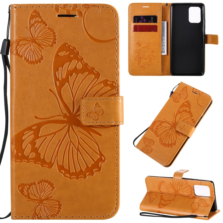 3D Butterflies Embossing Pattern Horizontal Flip Leather Case with Holder & Card Slot & Wallet & Lanyard, Series 7-Reluova