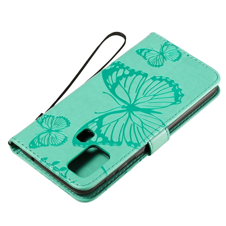 3D Butterflies Embossing Pattern Horizontal Flip Leather Case with Holder & Card Slot & Wallet & Lanyard, Series 4-Reluova