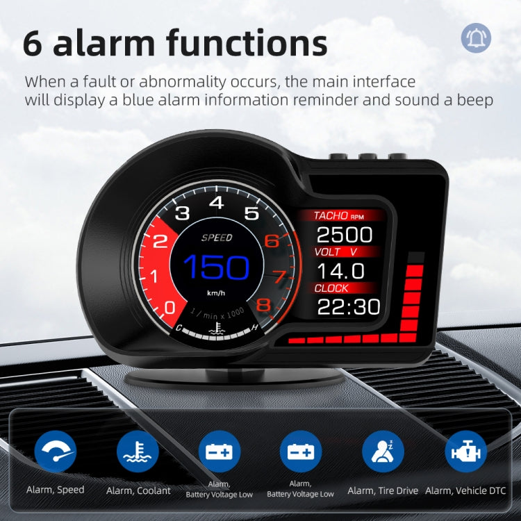 F15 Car High-definition LCD Instrument OBD+GPS HUD Head-up Display ÎҵÄÉ̵ê