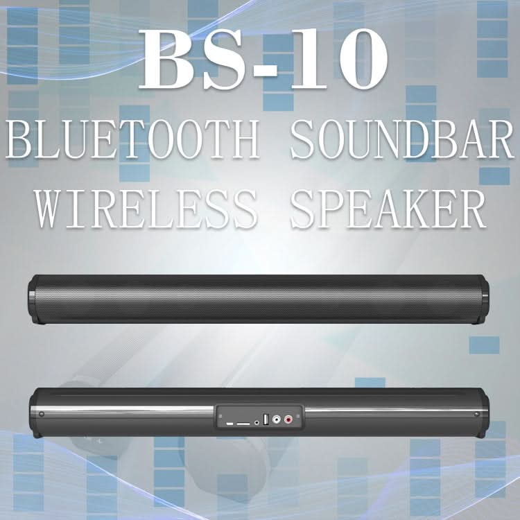 BS-10 Bluetooth 5.0 Speaker TV Soundbar with Remote Control