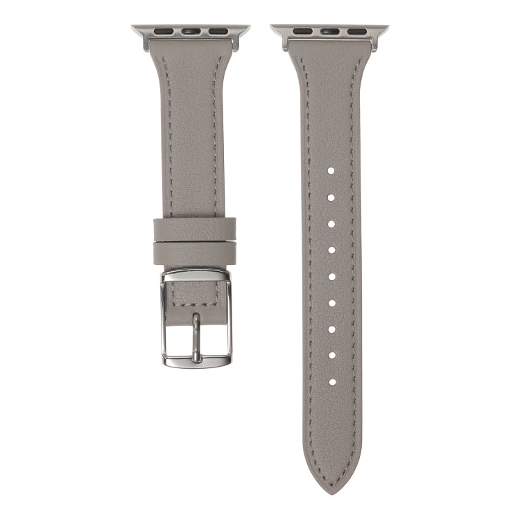 Genuine Leather Breathable Watch Band For Apple Watch