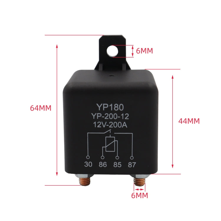 Car 4 Pin 12V 200A Starter Relay Switch ÎҵÄÉ̵ê