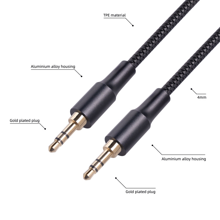 2130 3.5mm Male to 3.5mm Male Audio Cable, Length: 1m