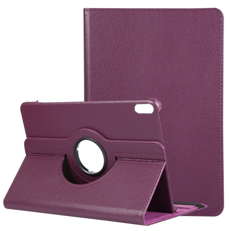 For Huawei Matepad 10.4 Litchi Texture Horizontal Flip 360 Degrees Rotation Leather Case with Holder My Store