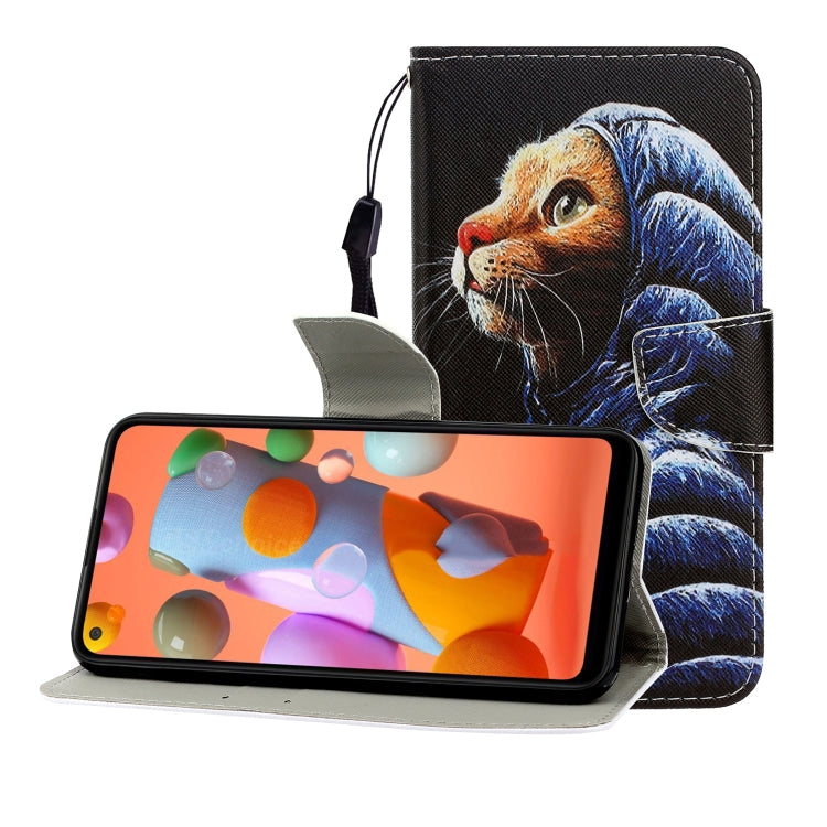 Colored Drawing Horizontal Flip Leather Case with Holder & Card Slot & Wallet, Series 3