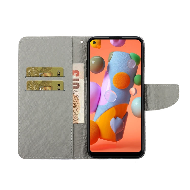 Colored Drawing Horizontal Flip Leather Case with Holder & Card Slot & Wallet, Series 3