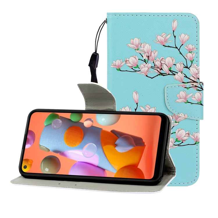 Colored Drawing Horizontal Flip Leather Case with Holder & Card Slot & Wallet, Series 3