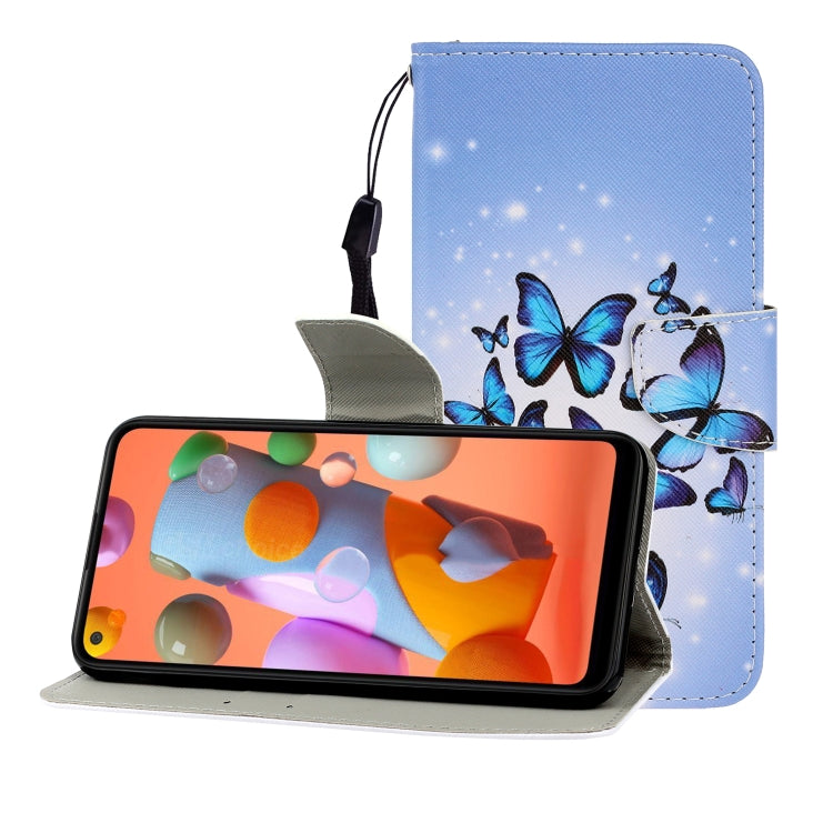 Colored Drawing Horizontal Flip Leather Case with Holder & Card Slot & Wallet, Series 3