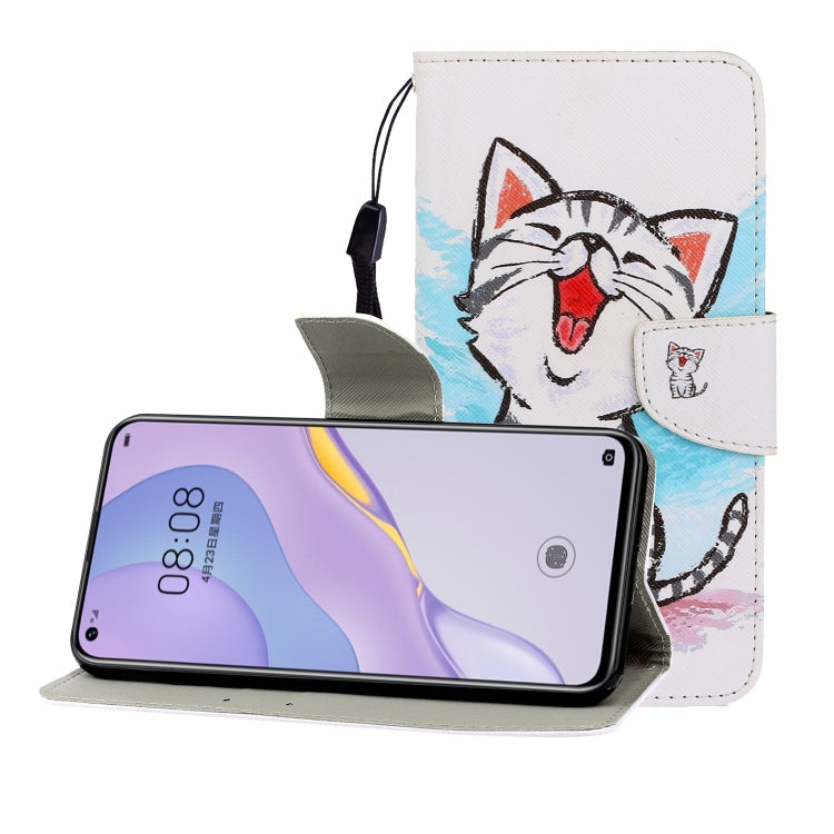 Colored Drawing Horizontal Flip Leather Case with Holder & Card Slot & Wallet, Series 9