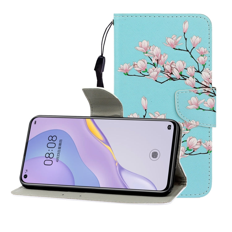 Colored Drawing Horizontal Flip Leather Case with Holder & Card Slot & Wallet, Series 9