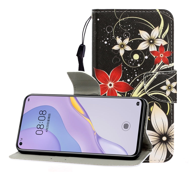 Colored Drawing Horizontal Flip Leather Case with Holder & Card Slot & Wallet, Series 9