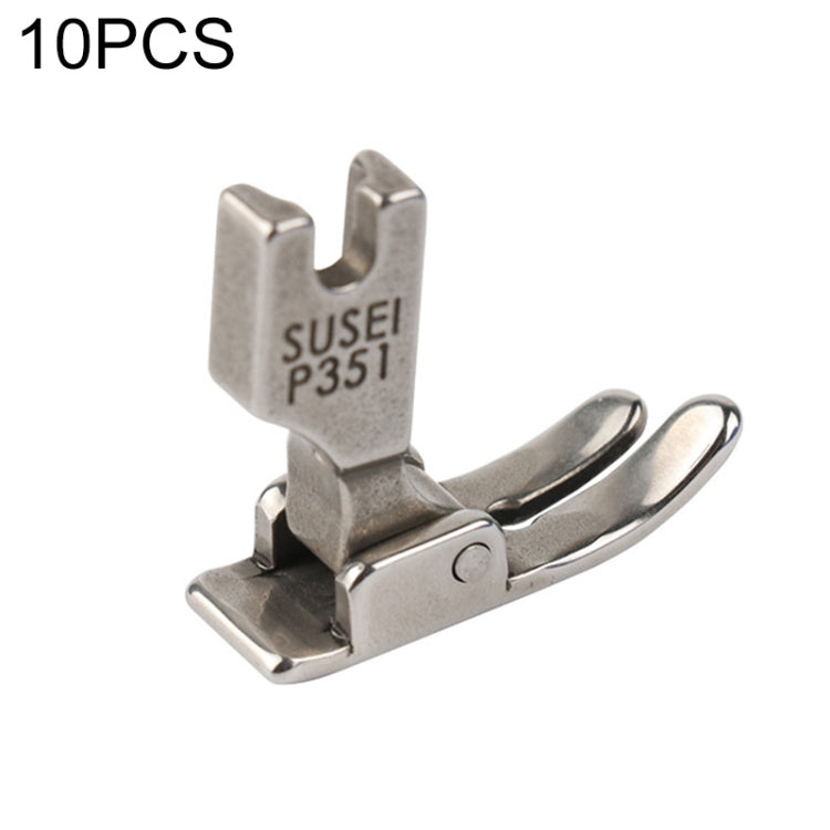 2PCS P351 Industrial Sewing Machine Flat Car Presser Foot Presser Foot Flat Sewing Machine Presser Foot, Style:Ordinary All-steel My Store