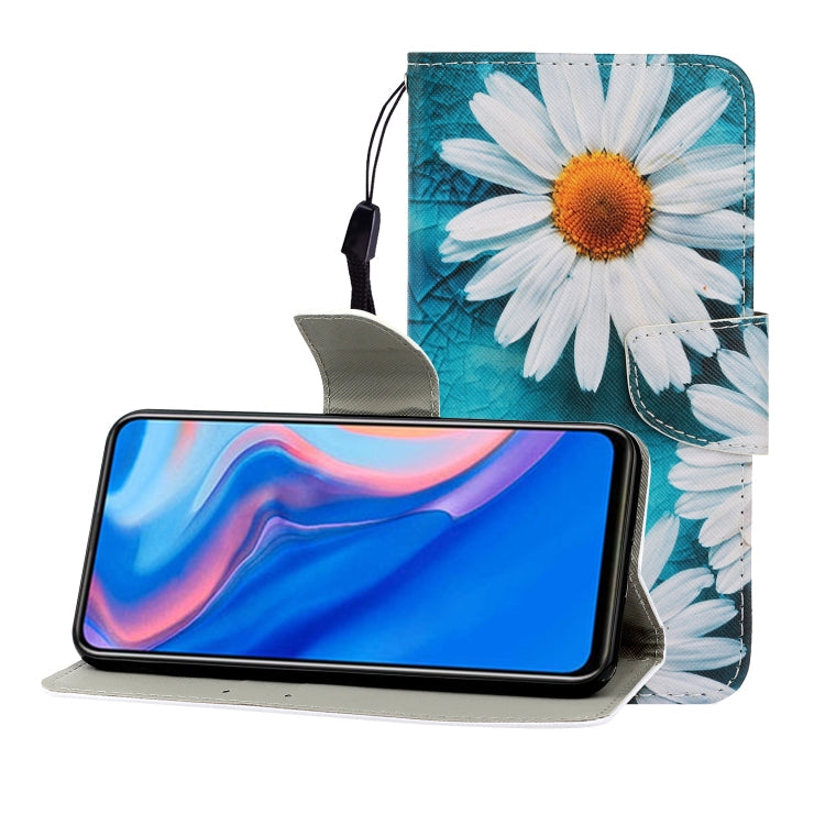 Colored Drawing Horizontal Flip Leather Case with Holder & Card Slot & Wallet, Series 12