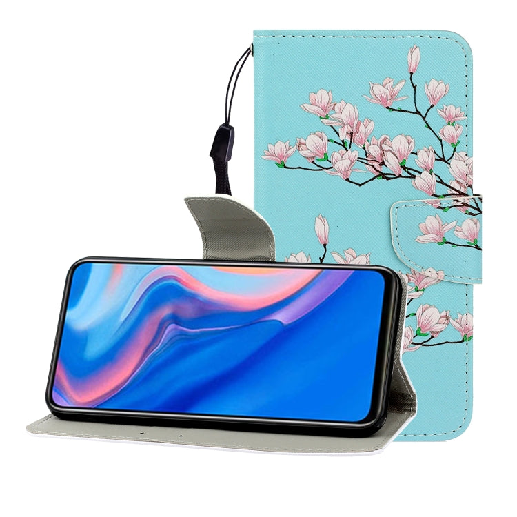 Colored Drawing Horizontal Flip Leather Case with Holder & Card Slot & Wallet, Series 12