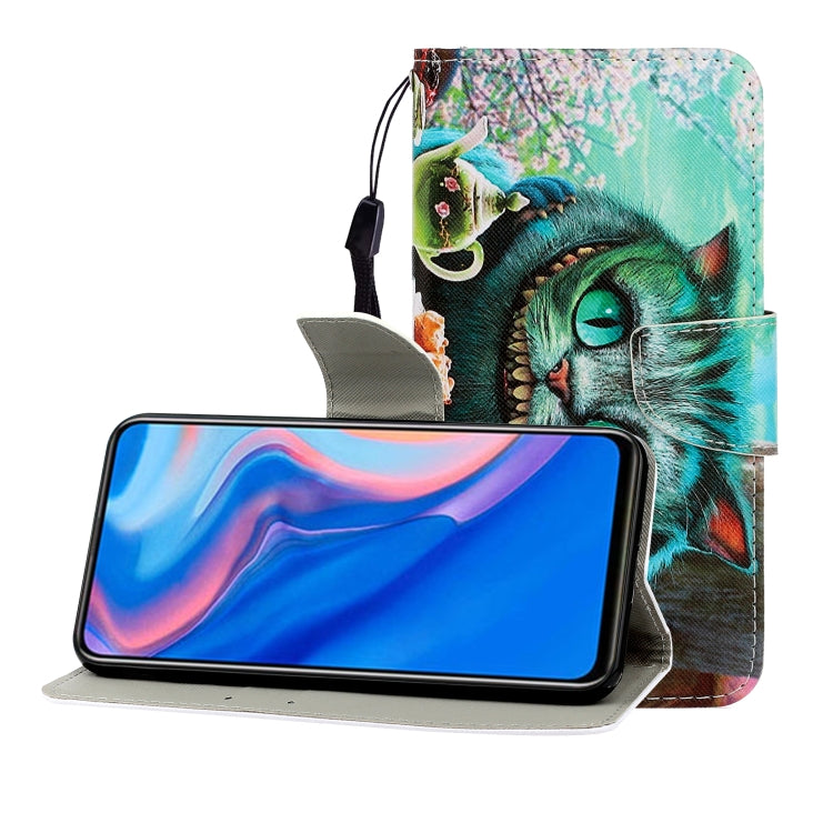 Colored Drawing Horizontal Flip Leather Case with Holder & Card Slot & Wallet, Series 12