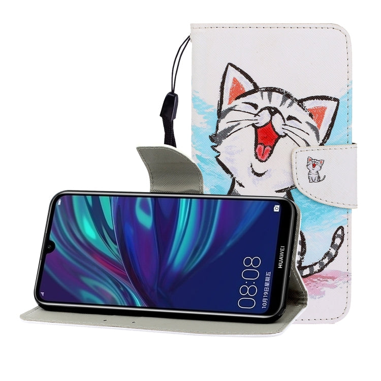 Colored Drawing Horizontal Flip Leather Case with Holder & Card Slot & Wallet, Series 4