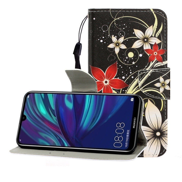 Colored Drawing Horizontal Flip Leather Case with Holder & Card Slot & Wallet, Series 4