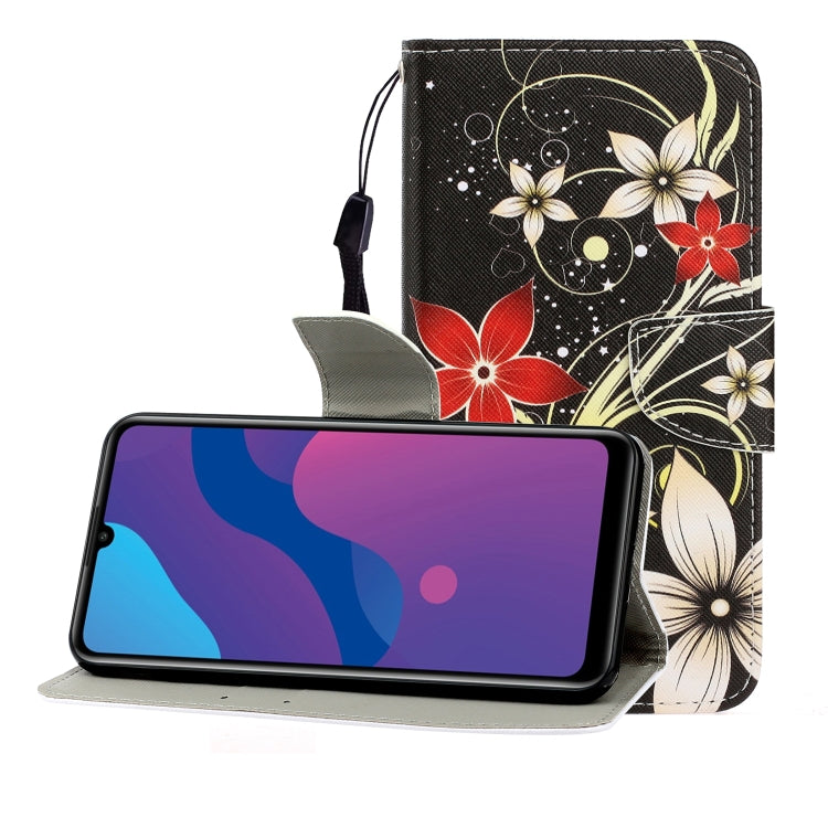 Colored Drawing Horizontal Flip Leather Case with Holder & Card Slot & Wallet, Series 13