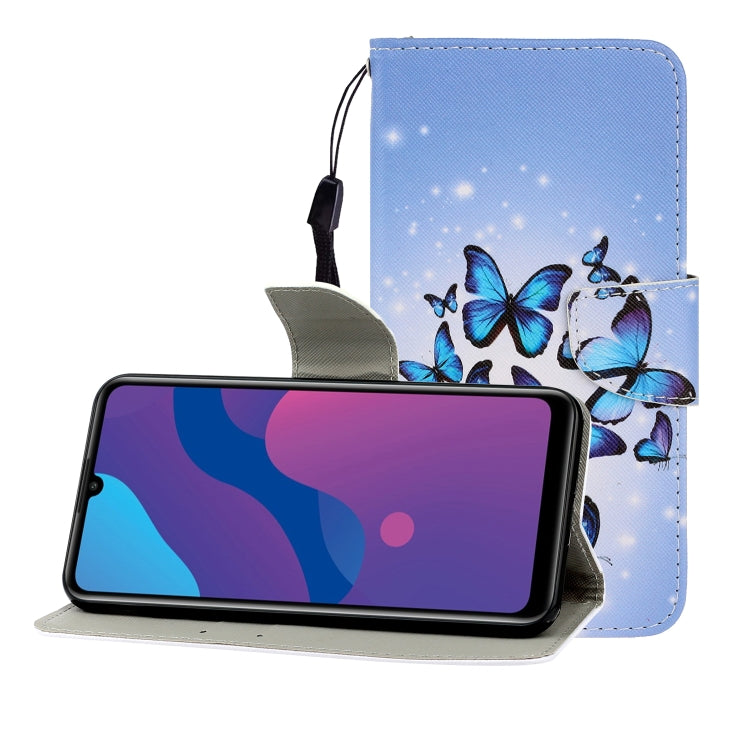 Colored Drawing Horizontal Flip Leather Case with Holder & Card Slot & Wallet, Series 13