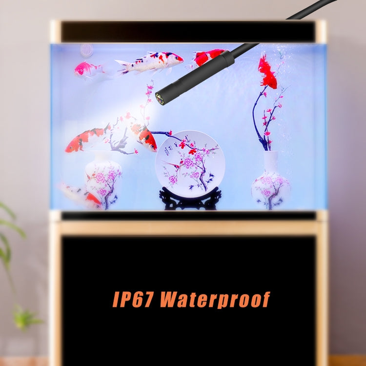 P40 8mm HD Waterproof Portable Integrated Hand-held Vertical Screen Industry Endoscope Reluova