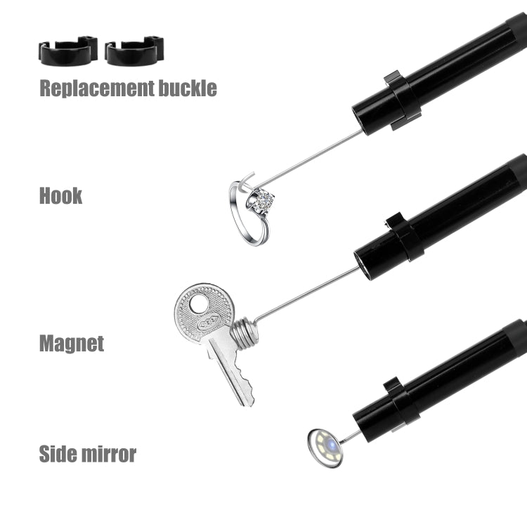 P40 8mm HD Waterproof Portable Integrated Hand-held Vertical Screen Industry Endoscope