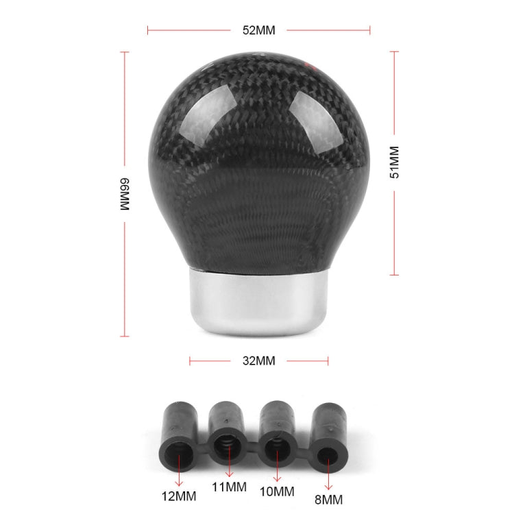 Universal Car Carbon Fiber Gear Shift Knob, 5-speed ÎҵÄÉ̵ê