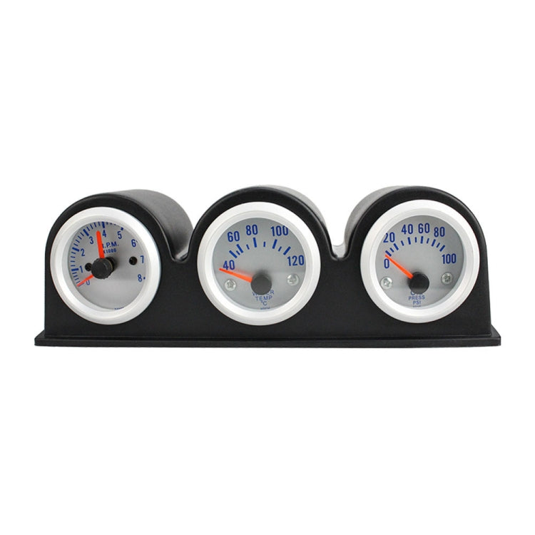 52mm 3 in 1 12V Car Combined Meter Tachometer + Water Temp Gauge + Oil Press Gauge with Bracket ÎҵÄÉ̵ê