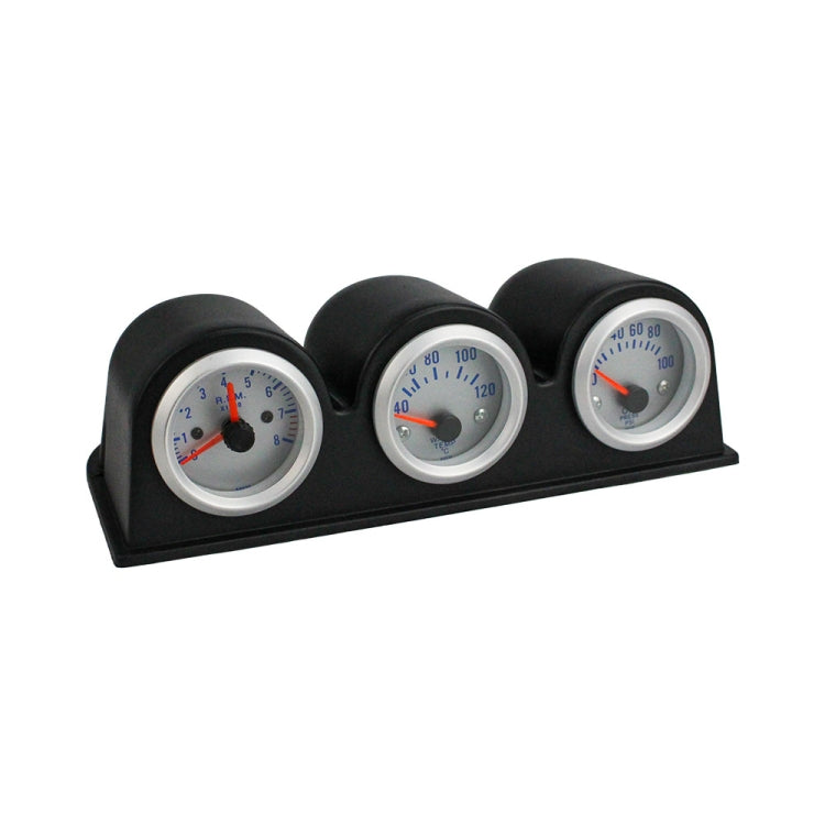 52mm 3 in 1 12V Car Combined Meter Tachometer + Water Temp Gauge + Oil Press Gauge with Bracket ÎҵÄÉ̵ê