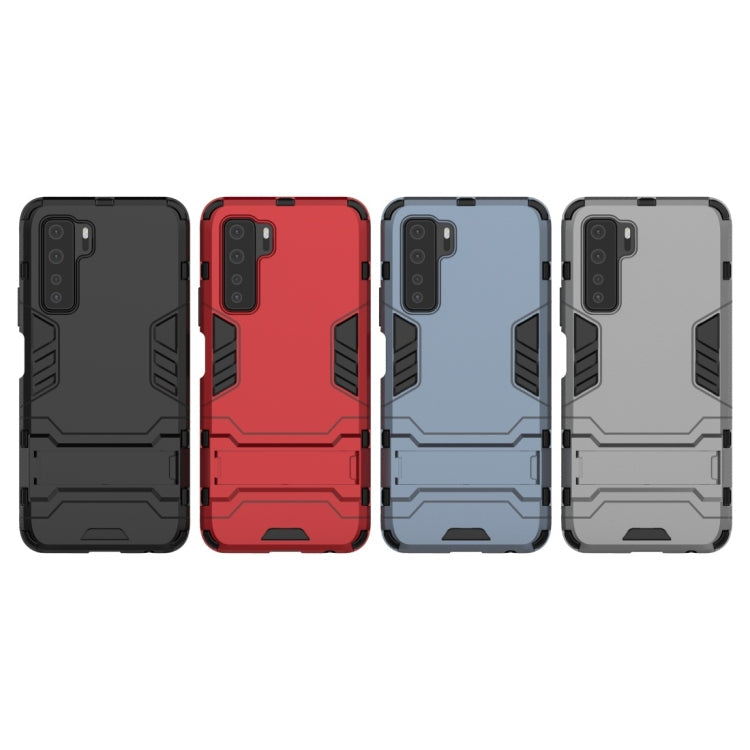 Shockproof PC + TPU Protective Case with Invisible Holder