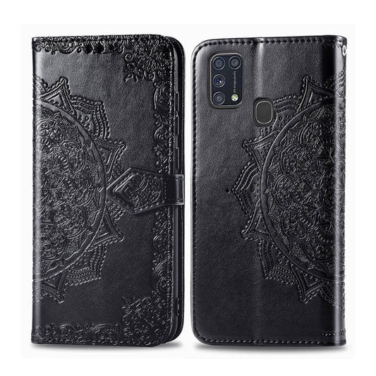 Embossed Mandala Pattern PC + TPU Horizontal Flip Leather Case with Holder & Card Slots My Store