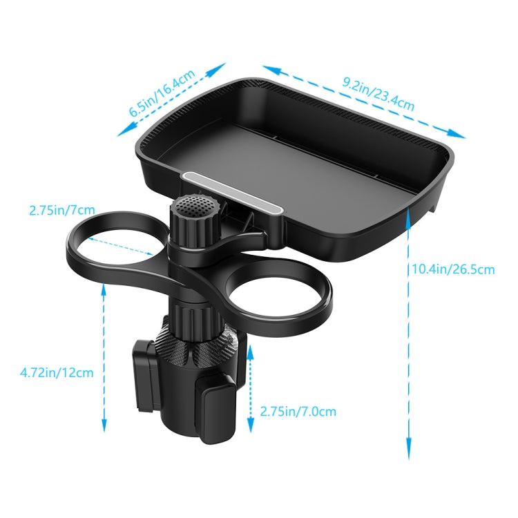 Car Drink Water Cup Holder 360 Degree Rotating Dinner Plate ÎҵÄÉ̵ê