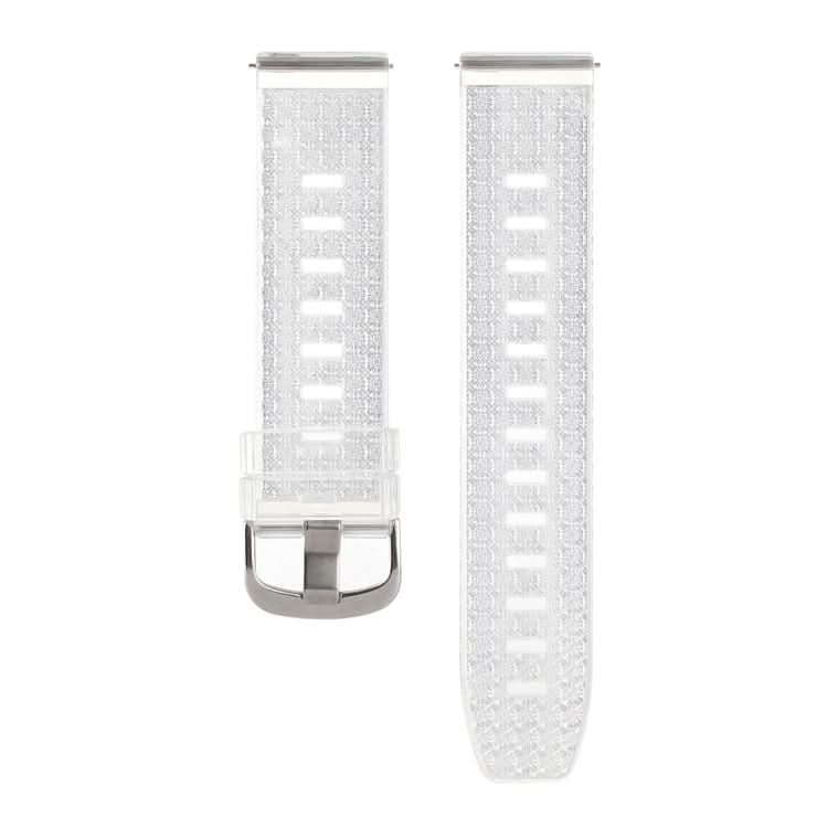 Diamond Texture Clear Glitter Watch Band